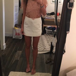 White skirt from TopShop